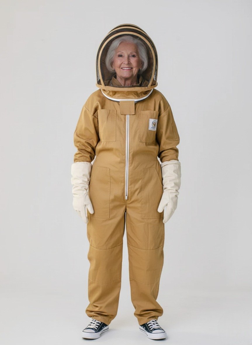 Brown Cotton Apiarist Suit